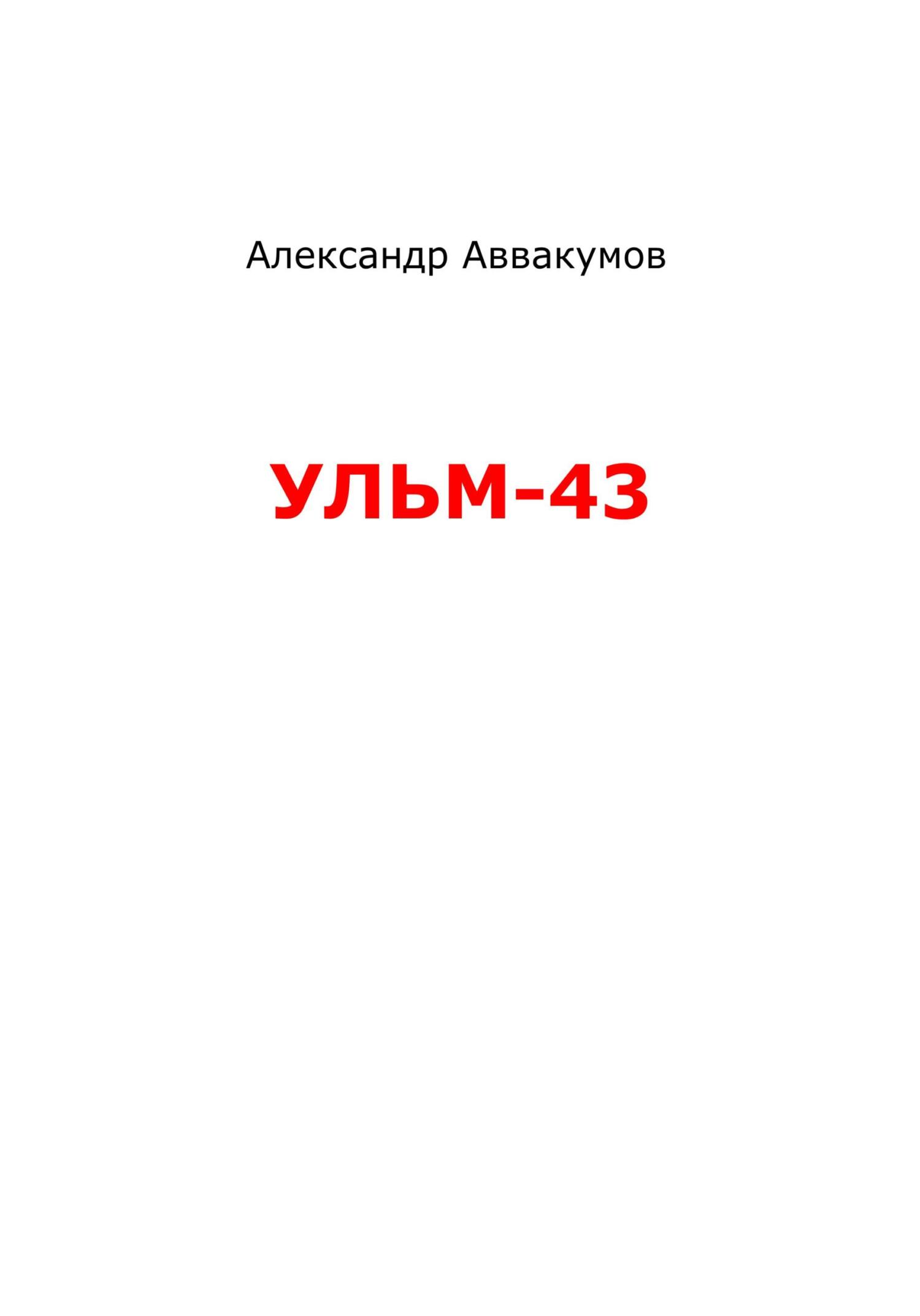 Онлайн книга - УЛЬМ – 43 - Александр Леонидович Аввакумов