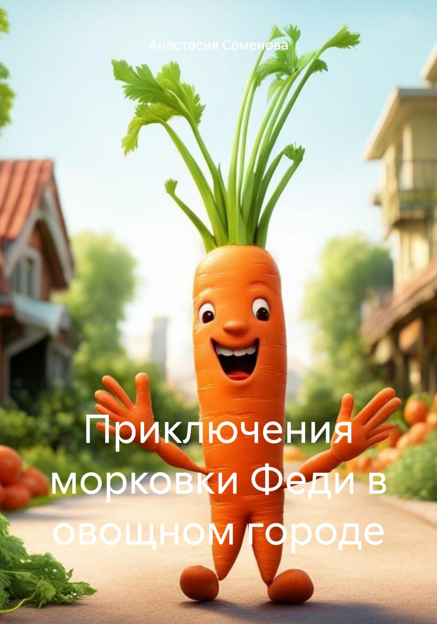 Онлайн книга - Приключения морковки Феди в овощном городе - Анастасия Александровна Семенова