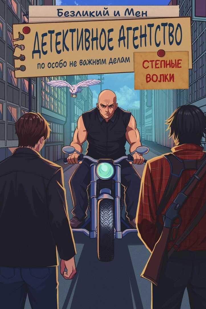 Онлайн книга - Детективное агентство по особо не важным делам. Степные волки. - Безликий
