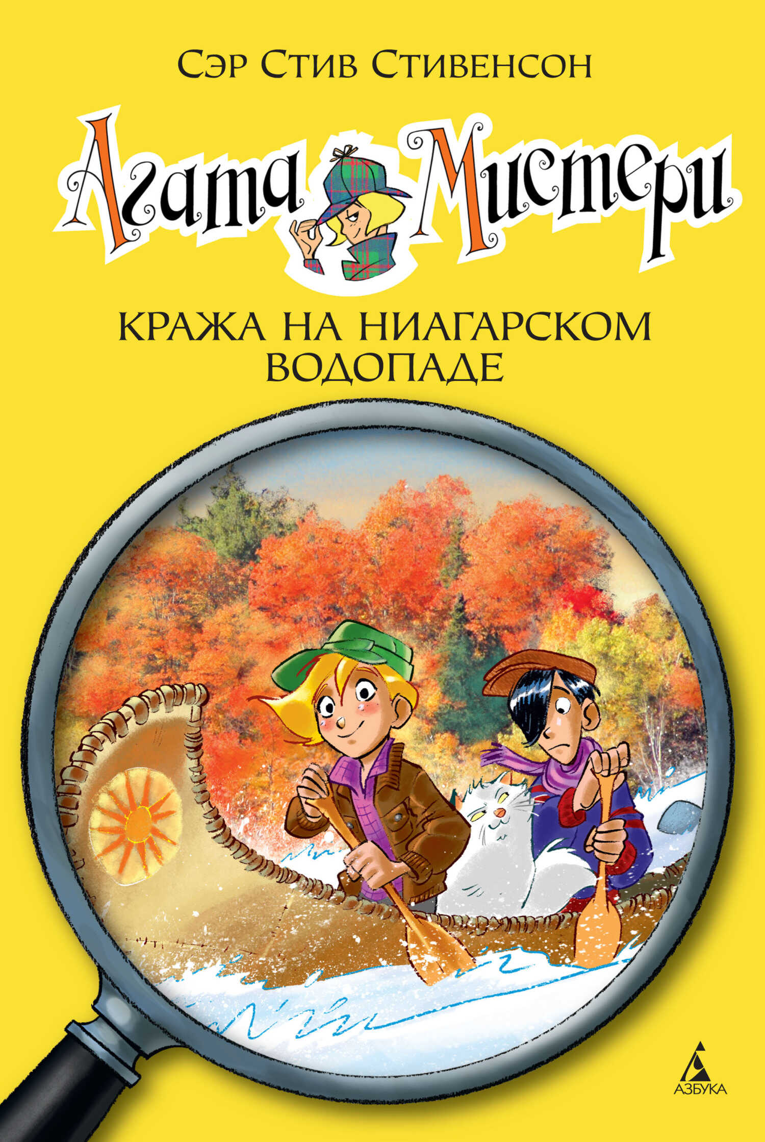 Онлайн книга - Агата Мистери. Кража на Ниагарском водопаде - Стив Стивенсон