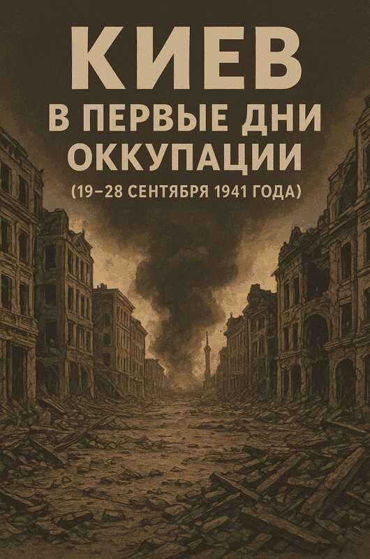 Онлайн книга - Киев в первые дни оккупации (19–28 сентября 1941 года) - Дмитрий Васильевич Малаков