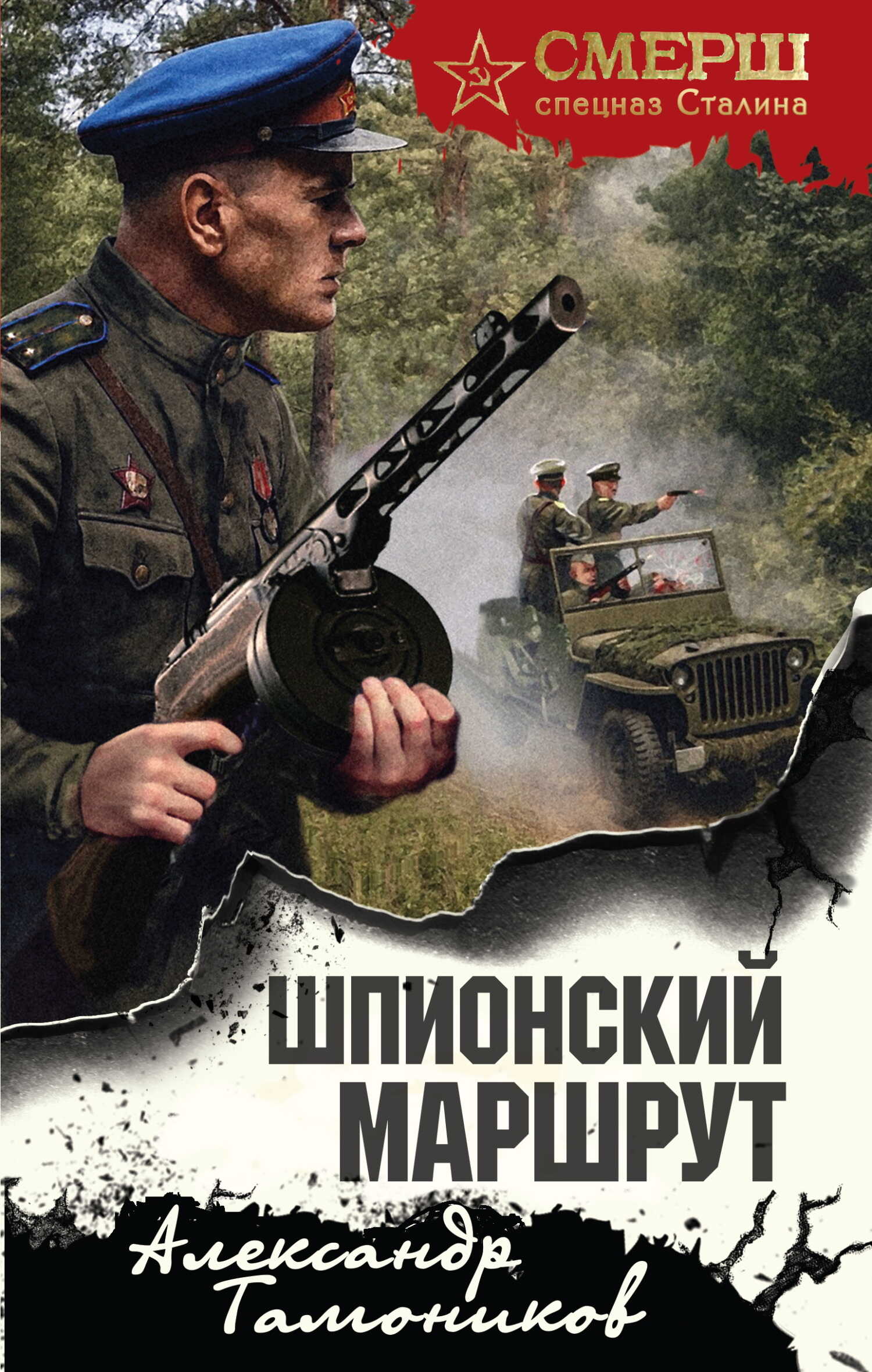 Онлайн книга - Шпионский маршрут - Александр Александрович Тамоников