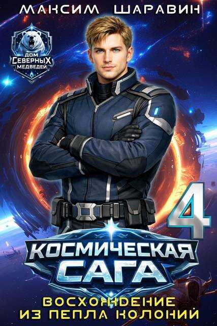 Онлайн книга - Космическая сага: Восхождение из пепла колоний - Максим Шаравин
